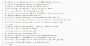 IDEA 出现问题：报错unable to establish loopback connection解决方案