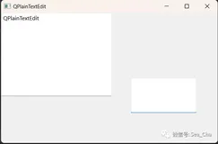 Pyside6-第十篇-纯文本QPlainTextEdit