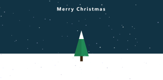 HTML编写圣诞树代码