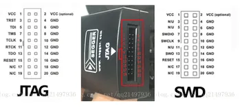 stm32实用技巧：JLINK接口定义和使用JTAG或SW下载程序