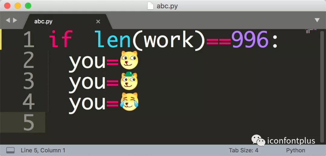 iconfont 支持全新的彩色字体图标