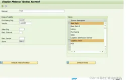 SAP RETAIL 初阶之使用事务代码WRFMATCOPY创建商品主数据
