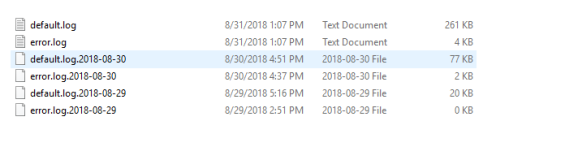 python-logging全局日志配置-滚动删除，只保存最近7天的日志，按级别存入不同文件