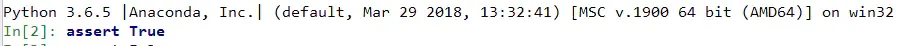 Python assert的用法
