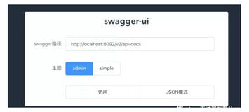 颜值牛逼惨了的swagger-ui