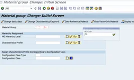 SAP RETAIL 对WG22执行LSMW批量导入物料组描述信息时需要前台执行