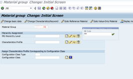 SAP RETAIL 对WG22执行LSMW批量导入物料组描述信息时需要前台执行