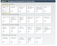 Open SAP 上 SAP Fiori Elements 公开课第一单元学习笔记