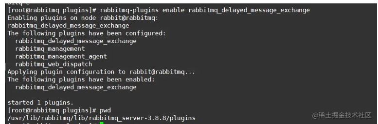RabbitMQ插件实现延迟队列