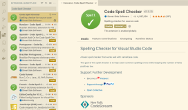 VSCode 插件推荐：Code Spell Checker