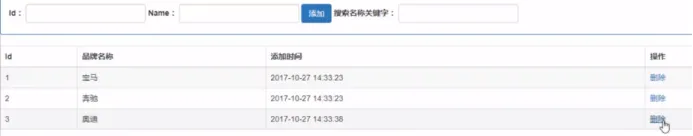 品牌案例-完成品牌列表的添加功能|学习笔记
