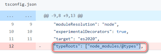 Angular 应用 tsconfig.json 文件里的 typeRoots 属性讲解