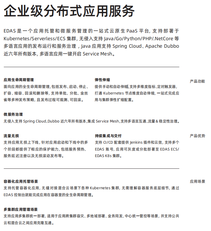 《阿里云产品手册2022-2023 版》——企业级分布式应用服务