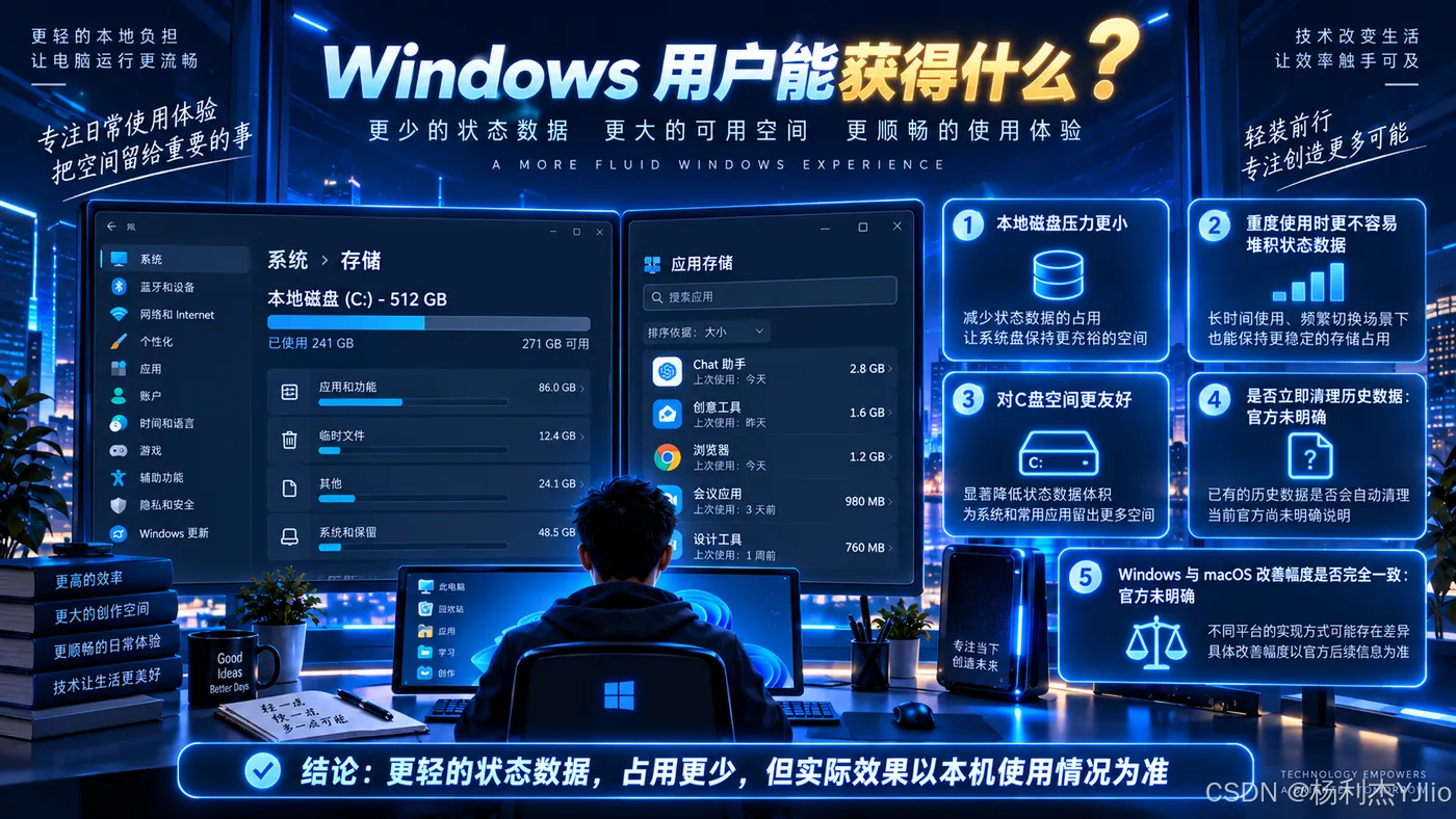 Windows用户查看系统存储与应用占用的方法