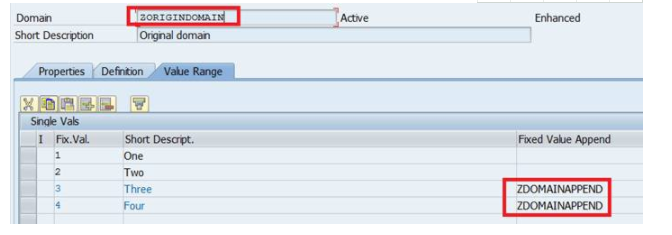 通过ABAP business switch动态扩展一个ABAP domain