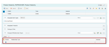 无法添加某个relationship给SAP CRM Product category的一个可能原因