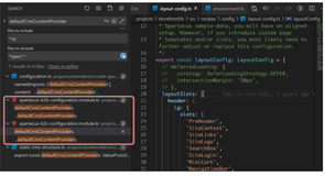 关于 SAP Spartacus defaultCmsContentProvider 和默认 layoutConfig 的一些测试