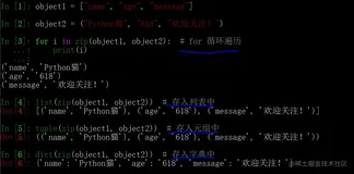 一篇文章掌握 Python 内置 zip() 的全部内容