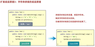 java学习第十天笔记-字符串196-字符串拼接的底层原理 