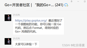 我的Go+语言初体验——go【Format】goplus