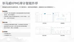 毕马威KPMG审计智能外呼，助力效率、流程提升成效