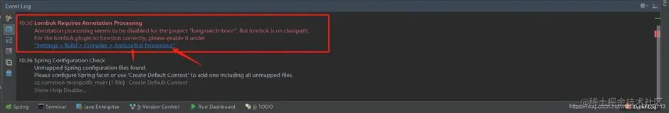 IDEA报错：Lombok Requires Annotation Processing