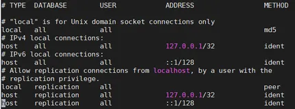 postgresql登录报错