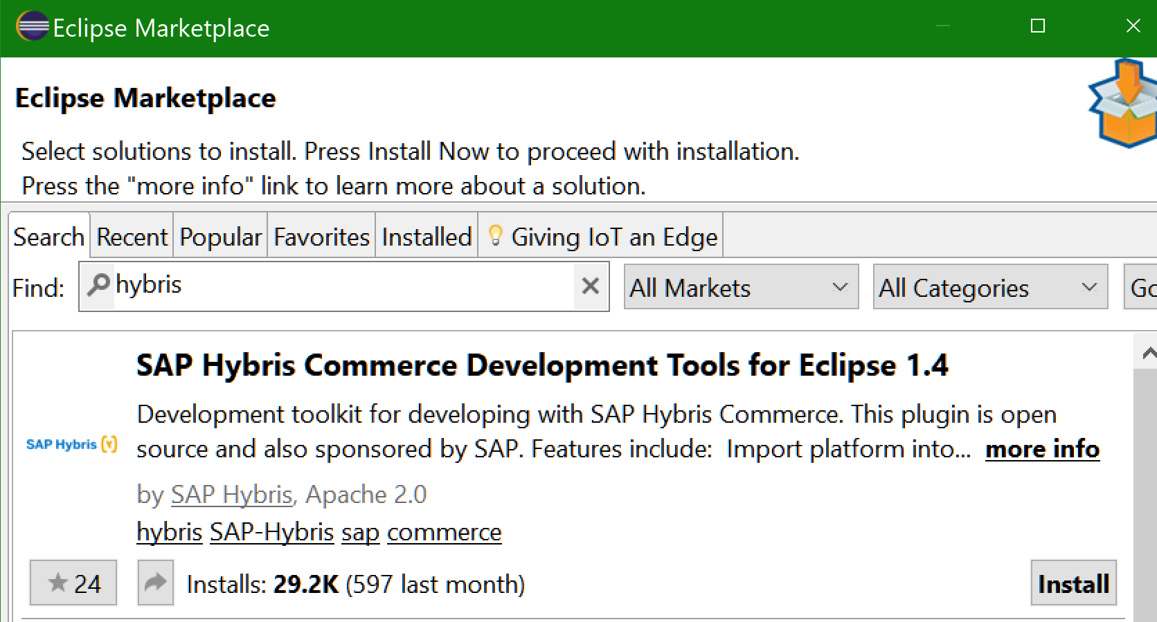 Eclipse 里一个 SAP Hybris Commerce 的开发插件