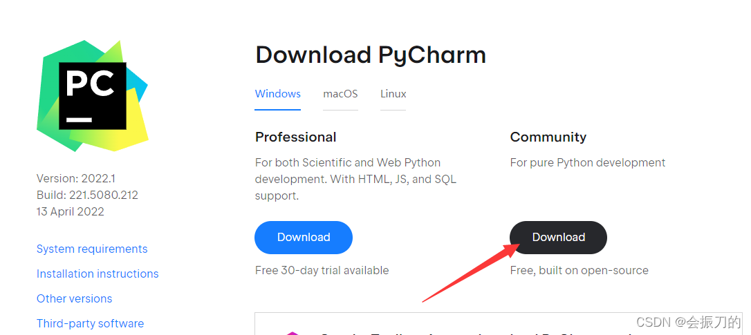 【Python从入门到实践1.2】PyCharm社区版编译器安装教程