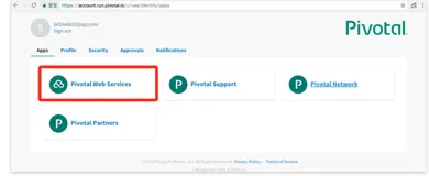 在Pivotal Web Service上发布Spring Boot应用
