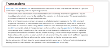 Redis --- redis事务和分布式事务锁