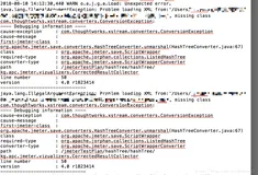 Mac Jmeter导入外部.jmx文件时报错“com.thoughtworks.xstream.converters.ConversionException”