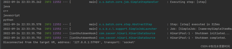 Spring-Batch读取数据 文本数据 数据库数据 XML数据 JSON数据
