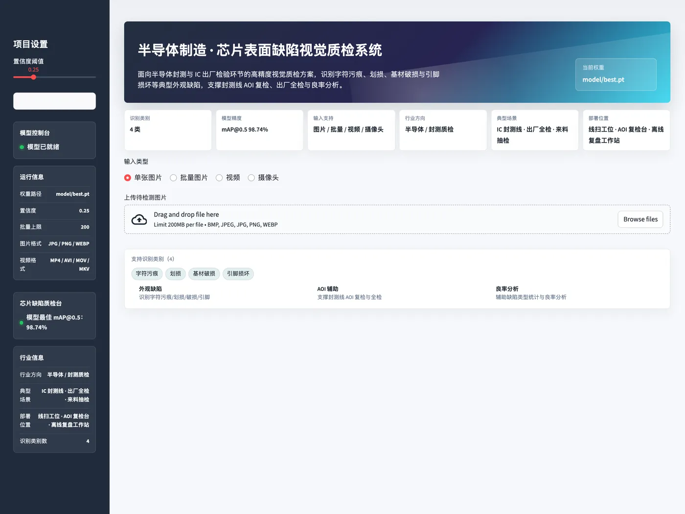 Web 界面总览
