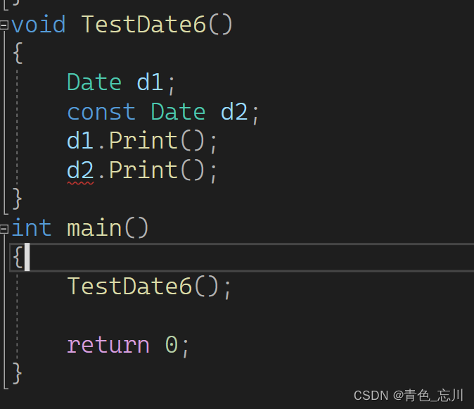 【C++从0到王者】第五站：类和对象（中）const和取地址运算符重载