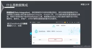 阿里云大数据ACP（二）数据集成 Data Integration 1