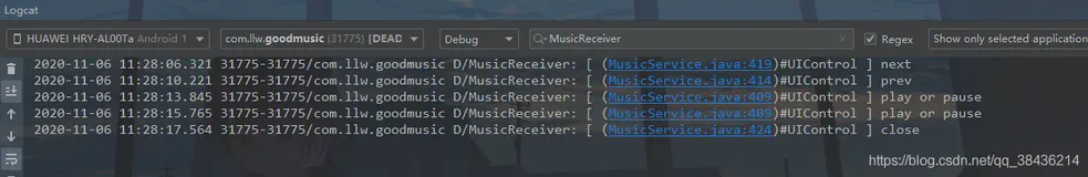 Android 音乐APP（五）音乐通知栏、后台播放音乐