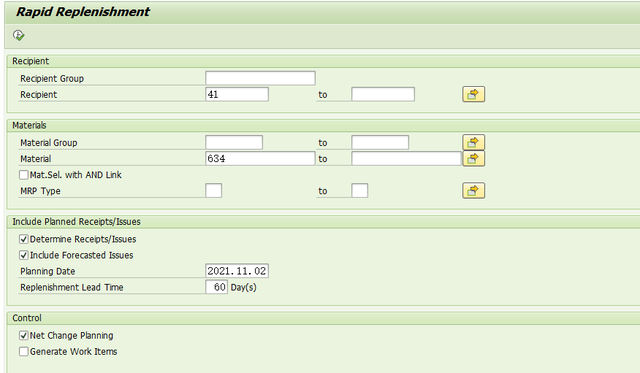 SAP RETAIL 如何确定自动补货触发的单据类型
