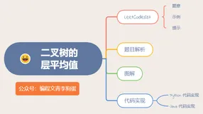 ACM 选手图解 LeetCode 二叉树的层平均值