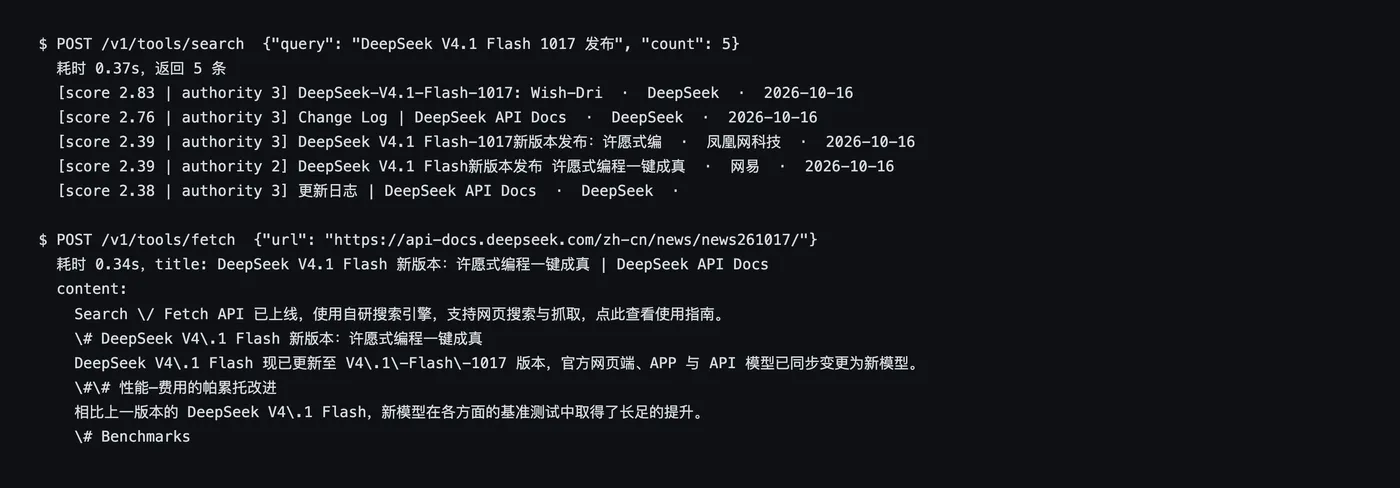 接口实测