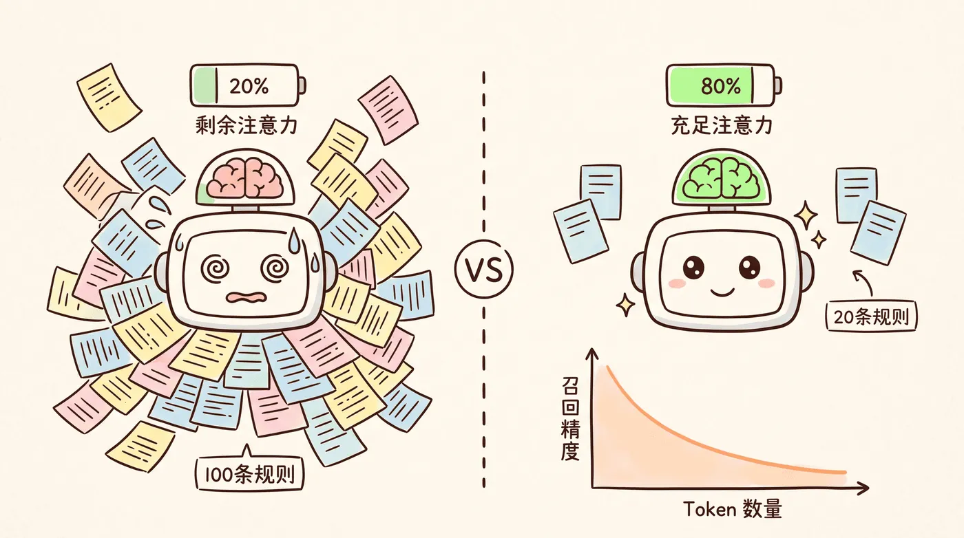 注意力预算与边际递减效应