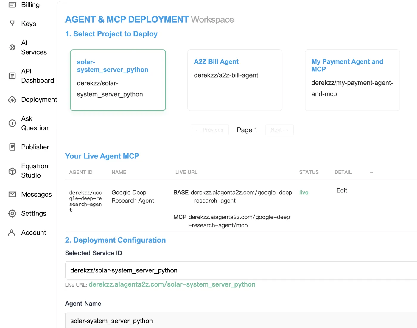 AGENT & MCP DEPLOYMENT Workspece.png