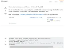 成功解决OSError: cannot open resource File "F:Python36\lib\site-packages\PIL\ImageFont.py", self.font