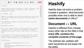 hashify.me 神奇的在线服务 将整个文档存储在 URL 中