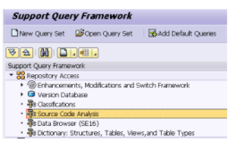 ABAP代码静态分析工具SQF - Support Query Framework