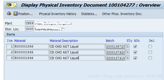 SAP MM盘点流程里如何处理事务代码MI11 Recount过的盘点凭证？