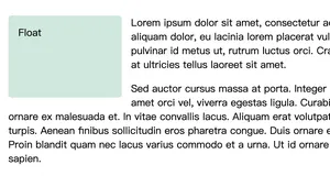 CSS之我是一个浮动元素（float）