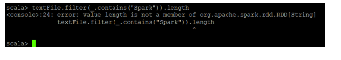 用命令行的方式运行Spark平台的wordcount项目