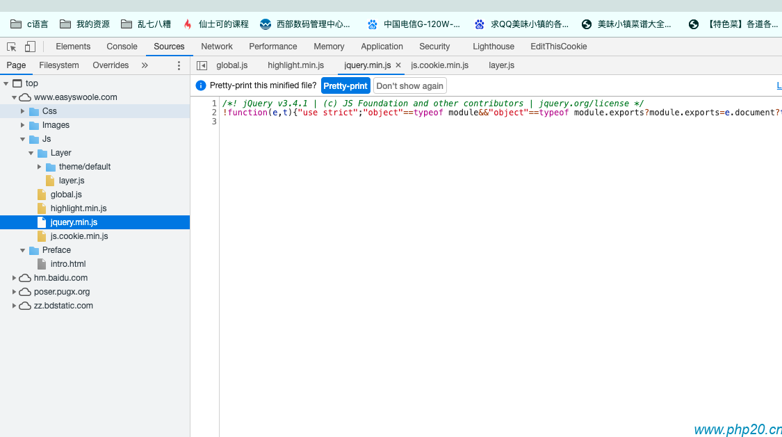 利用f12开发者工具在线调试网站js-阿里云开发者社区