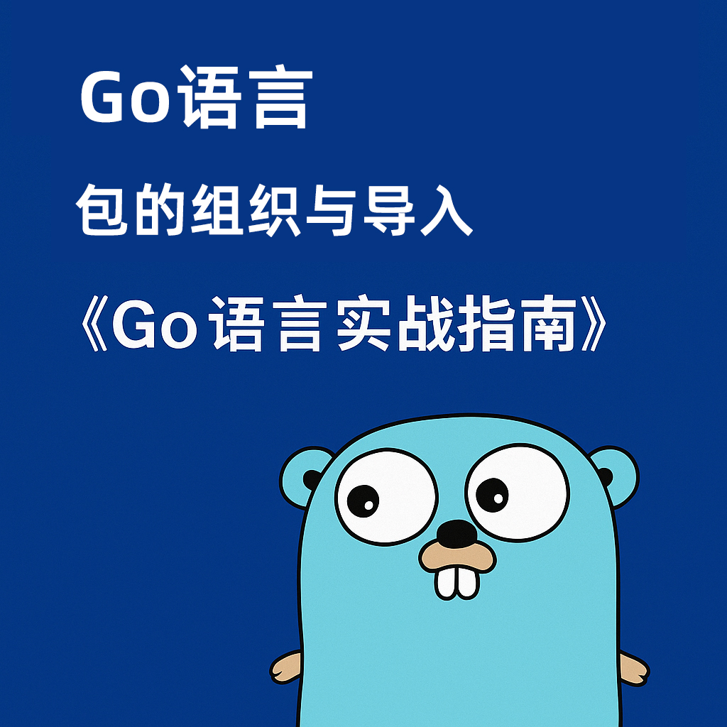 Go语言包的组织与导入 -《Go语言实战指南》